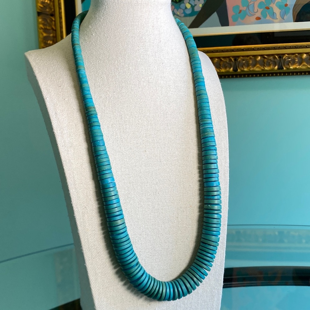 Heishi bead Turquoise southwestern Necklace